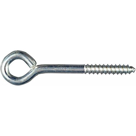 BARON MFG Eye Bolt 0.25", Zinc Plated 10111